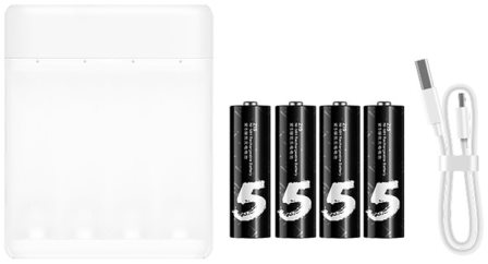 Аккумуляторы пальчиковые АА с зарядным устройством Xiaomi ZMI PB411