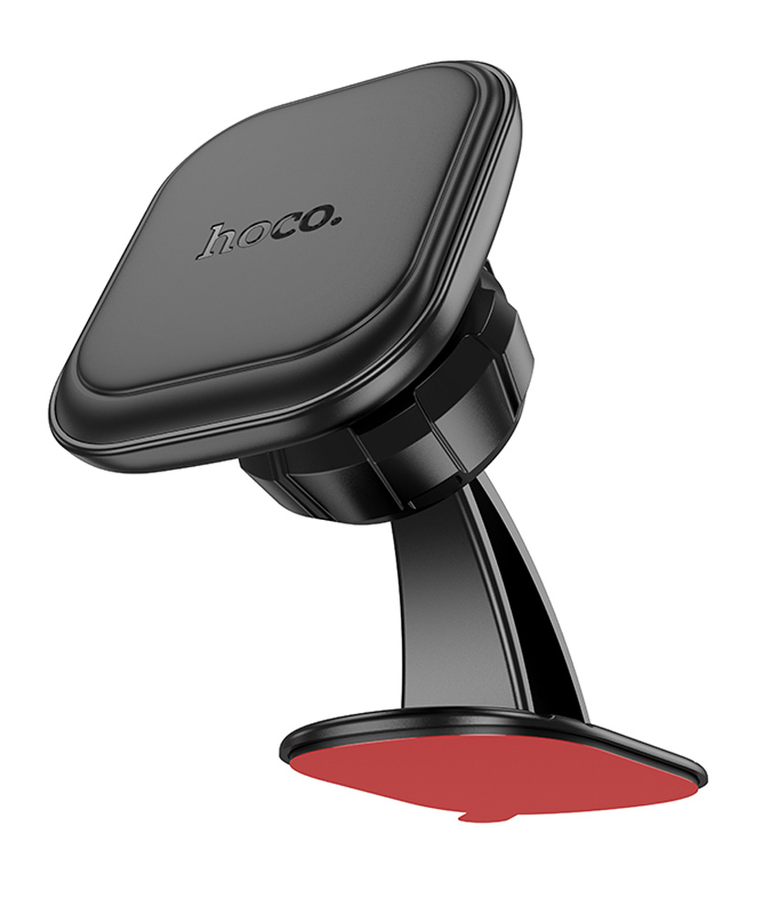 автомобильный магнитный держатель Hoco H30 Brilliant magnetic car holder (center console) black