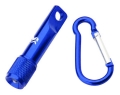 светодиодный фонарь Swiss Tech Carabiner Flashlight blue