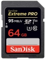 карта памяти SanDisk 64Gb SDXC Class 10 Extreme PRO V30 UHS-I (U3) 