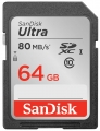 карта памяти SanDisk 64Gb SDXC Class 10 Ultra UHS-I 80MB/s 