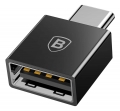 OTG адаптер Baseus Exquisite Type-C Male to USB Female Adapter Converter 2.4A black