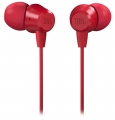 гарнитура для телефона JBL C50HI red