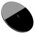 беспроводная зарядка для телефона Baseus Simple Wireless Charger 15W (Updated Version for Type-C) black
