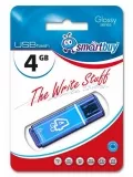 флешка USB SmartBuy Glossy series 4Gb blue