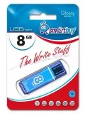 флешка USB SmartBuy Glossy series 8Gb blue