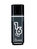 флешка USB SmartBuy Glossy series 16Gb black