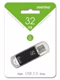 флешка USB SmartBuy V-Cut 32GB black