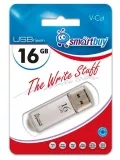 флешка USB SmartBuy V-Cut 16GB silver