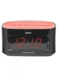 электронные часы настольные Uniel UTR-33 black/red