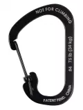карабин Nite Ize Carabiner SlideLock #4 черный