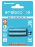 аккумуляторы (2 шт.) Panasonic 550 mAh R03/AAA Eneloop Lite-2BL 