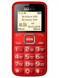 телефон для пожилых Maxvi B2 red