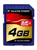 карта памяти Silicon Power 4Gb SDHC Class 10 