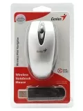 мышь компьютерная Genius W mini Navigator V3 silver black