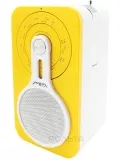 Радиоприемник с аккумулятором и проигрывателем mp3 Лира РП-260 yellow