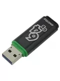 флешка USB 3.0 SmartBuy Glossy series 3.0  64Gb dark grey