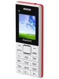 мобильный телефон Maxvi C9 white-red