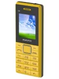 мобильный телефон Maxvi C9 yellow-black