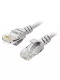 патч-корд ATcom UTP, 3 m, литой, RJ45, Cat.5e серый