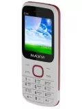 мобильный телефон Maxvi C15 white-red