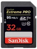 карта памяти SanDisk 32Gb SDHC Class 10 Extreme PRO V30 UHS-I (U3) 