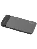 внешний аккумулятор с USB type C Rock Power Bank P38 10000 mAh with Display grey