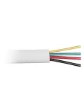 кабель телефонный ATcom 4 жильный (26 awg CCS, 100 m) white
