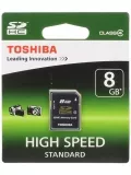 карта памяти Toshiba 8Gb SDHC Class 4 