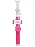 монопод для селфи с двумя креплениями Momax Selfie Hero Duo Selfie Pod 100cm KMS10 pink