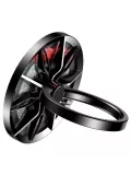 попсокет на телефон Baseus Wheel Ring Bracket black + silver