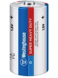 солевая батарейка Westinghouse R20/D Super Heavy Duty-BP2 