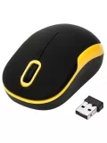 беспроводная мышь Gembird MUSW-200 black/yellow