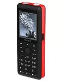 мобильный телефон с функцией караоке Maxvi P20 black-red