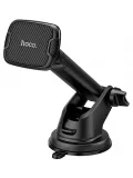 держатель на присоске со штангой Hoco CA67 Sagittarius series stretch magnetic car holder black