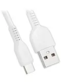 кабель передачи данных Hoco X20 Type-C 1m white
