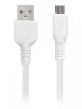 кабель передачи данных Hoco X20 Flash micro 2m white