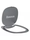 попсокет на телефон Baseus Invisible phone ring holder silver