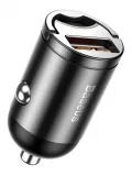автомобильное зарядное устройство Baseus Tiny Star Mini Quick Charge Car Charger USB Port 30W gray