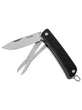 складной нож с ножницами Ruike S22 black
