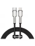 кабель передачи данных Baseus Cafule Series Metal Data Cable Type-C to iP PD 20W 1m black