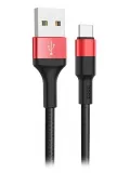 кабель передачи данных Hoco X26 Xpress Type-C 1m black &amp; red