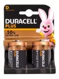 батарейки (2 шт.) Duracell LR20/D Plus-2BL 