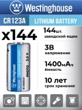 батарейка Westinghouse CR123A 144шт. 