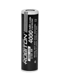 аккумулятор литиевый INR Robiton 18650 Li-Ion 4000mAh без защиты с плоским контактом 