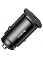 автомобильное зарядное устройство Baseus Square metal A+C 30W PPS  (PD3.0/QC4.0+SCP/AFC)
