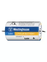 литиевая промышленная батарейка Westinghouse ER 34615Y (D) axial wires