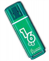флешка USB SmartBuy Glossy series 16Gb