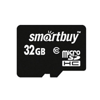 карта памяти SmartBuy 32Gb microSDHC Class 10 без адаптера