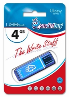 флешка USB SmartBuy Glossy series 4Gb